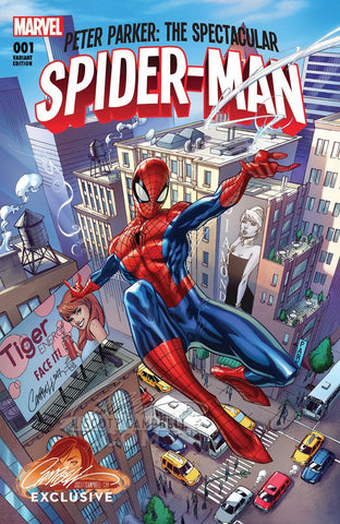 PETER PARKER SPECTACULAR SPIDER-MAN #1 J SCOTT CAMPBELL EXCLUSIVE 3 PACK