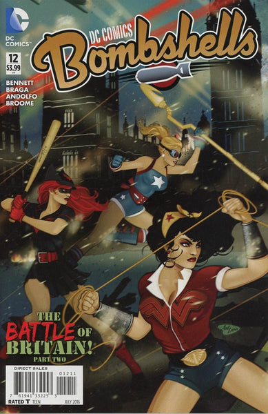 DC COMICS BOMBSHELLS #12 1st PRINT COVER