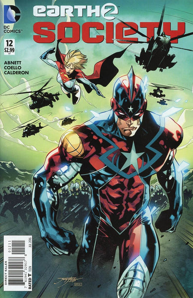 EARTH 2 SOCIETY #12 1st PRINT COVER