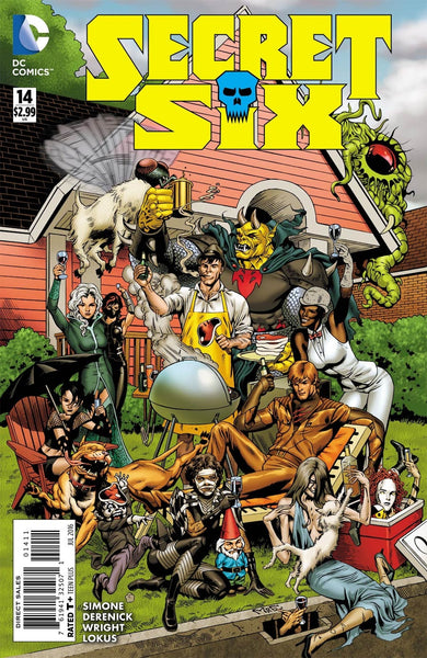 SECRET SIX VOL 4 #14 1st PRINT COVER