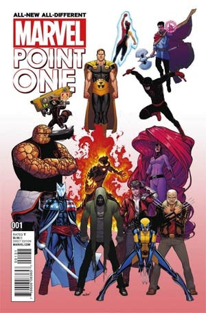 ALL NEW ALL DIFFERENT POINT ONE #1 Cover B Variant David Marquez