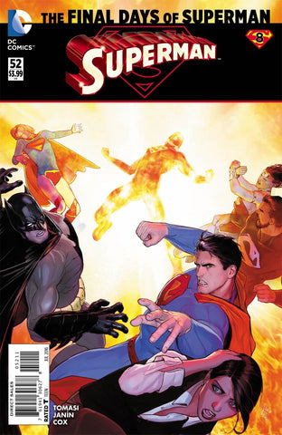 SUPERMAN VOL 4 #52 1st PRINT COVER