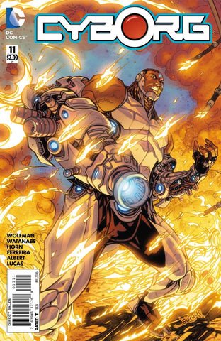 CYBORG #11 1st PRINT COVER