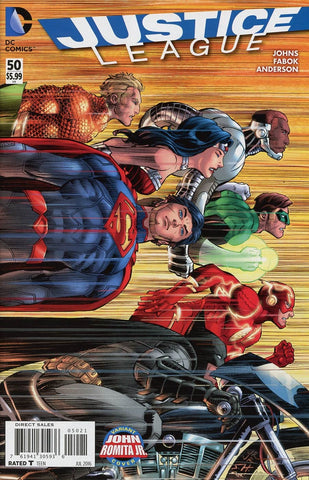 JUSTICE LEAGUE #50 ROMITA VARIANT