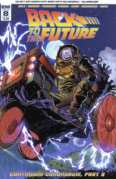 BACK TO THE FUTURE #8 1st PRINT COVER