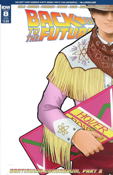 BACK TO THE FUTURE #8 SUBSCRIPTION VARIANT