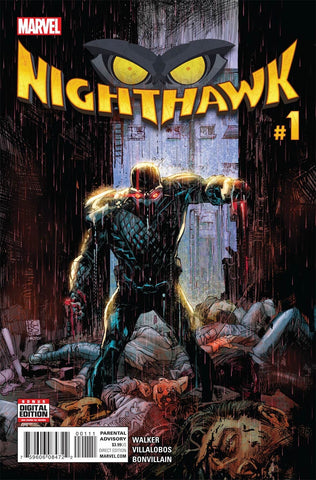 NIGHTHAWK #1 1st PRINT REGULAR COVER