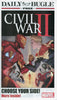 CIVIL WAR II DAILY BUGLE NEWSPAPERS