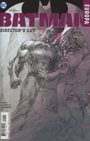 BATMAN EUROPA DIRECTORS CUT #1 JIM LEE COVER