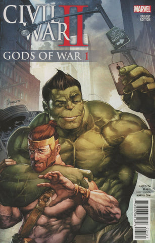 CIVIL WAR II GODS OF WAR #1 JAY ANACLETO VARIANT