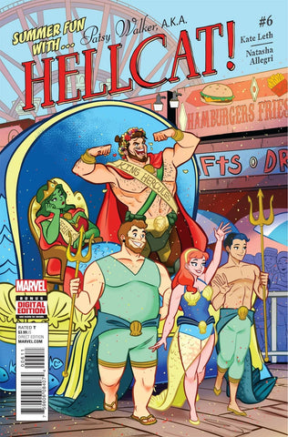 PATSY WALKER AKA HELLCAT #6 1st PRINT COVER