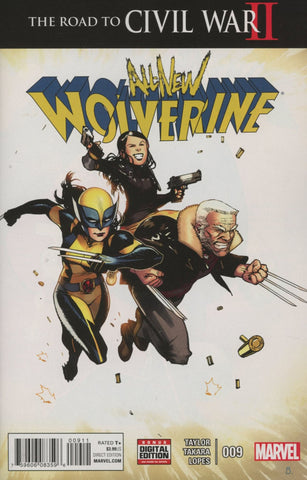 ALL NEW WOLVERINE #9 1ST PRINT BENGAL