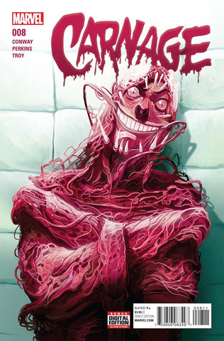 CARNAGE VOL 2 #8 1st PRINT MIKE DEL MUNDO COVER