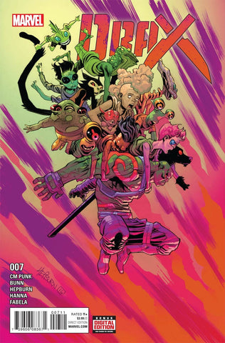 DRAX #7 1st PRINT COVER