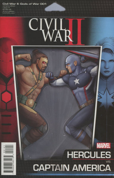 CIVIL WAR II GODS OF WAR #1 CHRISTOPHER ACTION FIGURE VARIANT