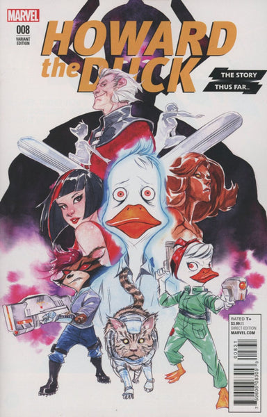 HOWARD THE DUCK VOL 5 #8 STORY THUS FAR VARIANT