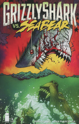 GRIZZLY SHARK #3 1st PRINT COVER