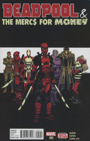 DEADPOOL & THE MERCS FOR MONEY #5 1ST PRINT