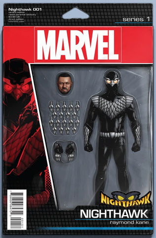 NIGHTHAWK #1 JOHN TYPER CHRISTOPHER ACTION FIGURE VARIANT