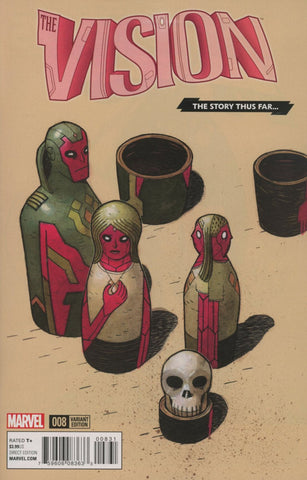 VISION VOL 2 #8 STORY THUS FAR VARIANT