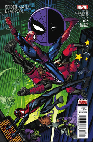 SPIDER-MAN DEADPOOL #2 MCGUINNESS 4TH PTG VAR