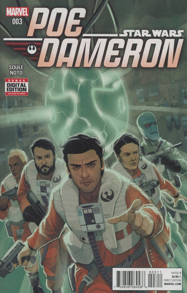 STAR WARS POE DAMERON #3 1ST PRINT