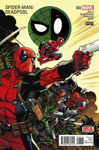 SPIDER-MAN DEADPOOL #3 MCGUINNESS 3RD PTG VAR