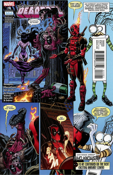 DEADPOOL VOL 5 #12 SCOTT KOBLISH SECRET COVER VARIANT