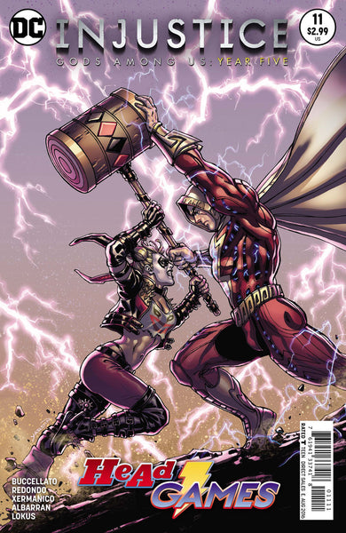 INJUSTICE GODS AMONG US YEAR FIVE #11 1st PRINT COVER