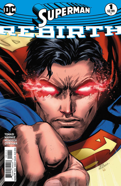 SUPERMAN REBIRTH #1 REGULAR COVER 1ST PRINT