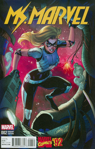 MS MARVEL #2 CAMPBELL MARVEL 92 VAR