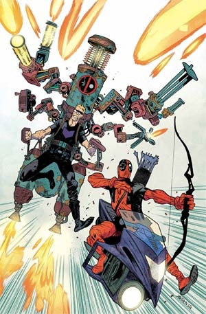 Hawkeye vs Deadpool #4 Cover A