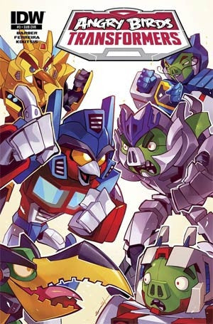 Angry Birds Transformers #3 Cover B Variant
