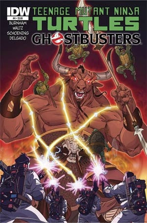 Teenage Mutant Ninja Turtles Ghostbusters #4 Cover A