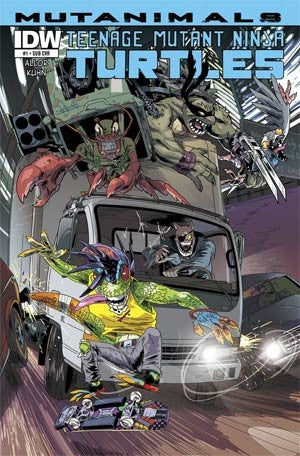 Teenage Mutant Ninja Turtles Mutanimals #1 Cover B