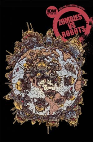 Zombies vs Robots Vol 2 #2 Cover B