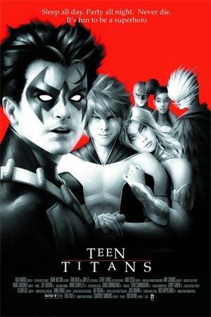 Teen Titans Vol 5 #8 Cover B Lost Boys WB Movie Poster