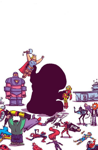 SECRET WARS #1 YOUNG VARIANT