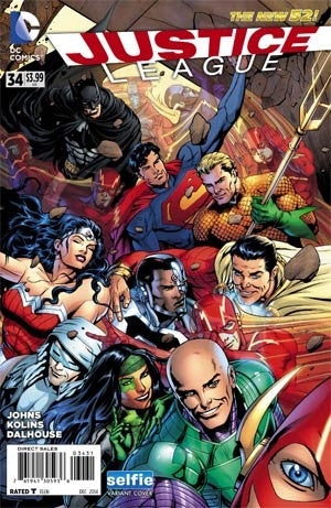 Justice League Vol 2 #34 Cover B Selfie Variant