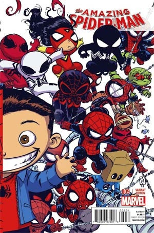 Amazing Spider-Man Vol 3 #9 Cover B Skottie Young Variant