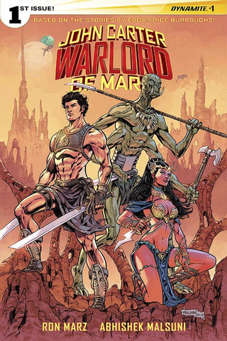 John Carter Warlord Of Mars Vol 2 #1 Cover L Incentive