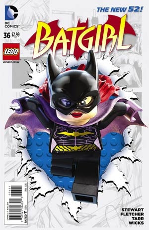 Batgirl Vol 4 #36 Cover B Lego Variant