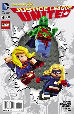 Justice League United #6 Cover B Lego Variant