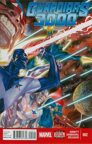 Guardians 3000 #2 Cover A Alex Ross Cover