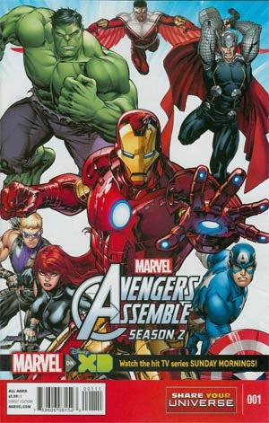 Marvel Universe Avengers Assemble Season 2 #1 Cover A