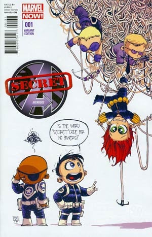 Secret Avengers Vol 2 #1 Skottie Young Variant