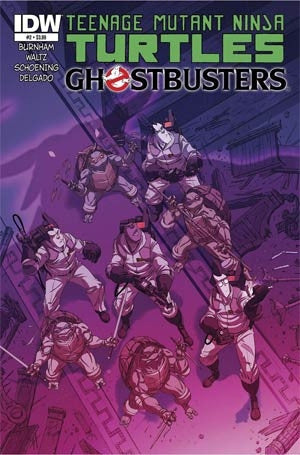 Teenage Mutant Ninja Turtles Ghostbusters #2 Cover A