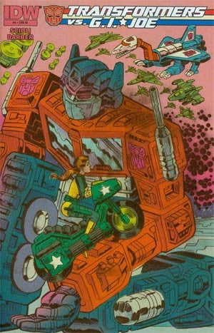 Transformers vs GI Joe #4 Incentive