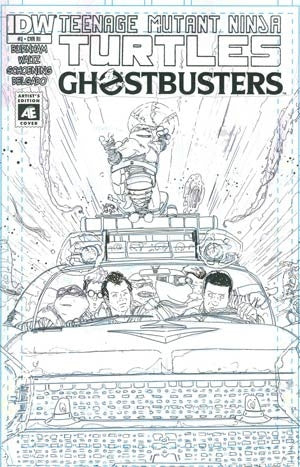 Teenage Mutant Ninja Turtles Ghostbusters #2 Incentive