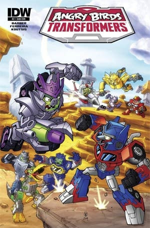 Angry Birds Transformers #2 Cover B